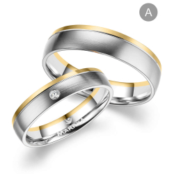 Eksklusive Vielsesringe Marry Me GO508