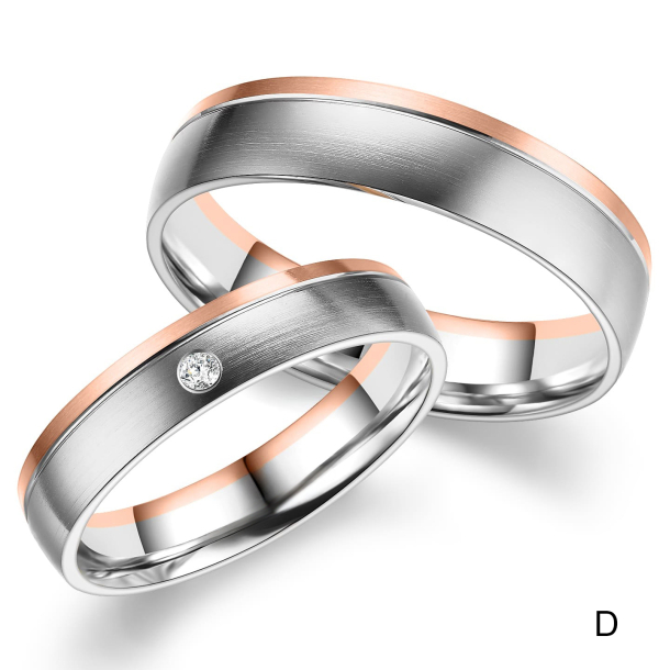 Eksklusive Vielsesringe Marry Me GO508