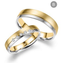Eksklusive Vielsesringe Marry Me GO509
