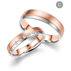 Eksklusive Vielsesringe Marry Me GO509