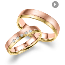 Eksklusive Vielsesringe Marry Me GO509