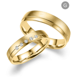 Eksklusive Vielsesringe Marry Me GO509