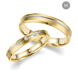 Eksklusive Vielsesringe Marry Me GO510