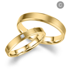 Eksklusive Vielsesringe Marry Me GO511