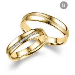 Eksklusive Vielsesringe Marry Me GO515