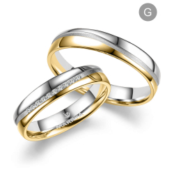 Eksklusive Vielsesringe Marry Me GO515