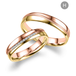 Eksklusive Vielsesringe Marry Me GO515