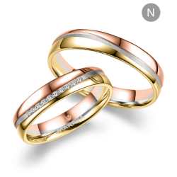 Eksklusive Vielsesringe Marry Me GO515