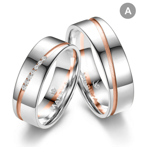 Eksklusive Vielsesringe Marry Me GO517