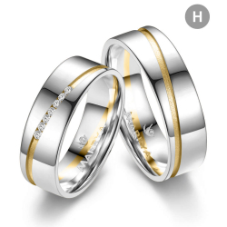 Eksklusive Vielsesringe Marry Me GO517