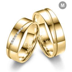 Eksklusive Vielsesringe Marry Me GO517