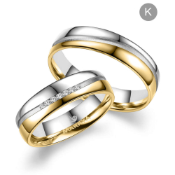 Eksklusive Vielsesringe Marry Me GO520