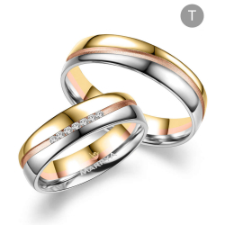 Eksklusive Vielsesringe Marry Me GO520