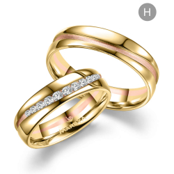 Eksklusive Vielsesringe Marry Me GO521