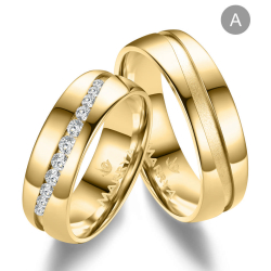 Eksklusive Vielsesringe Marry Me GO523