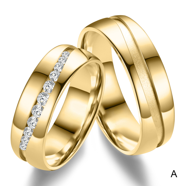 Eksklusive Vielsesringe Marry Me GO523