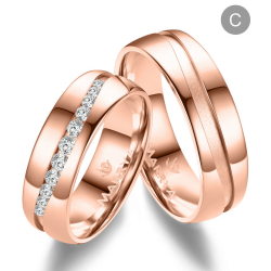 Eksklusive Vielsesringe Marry Me GO523