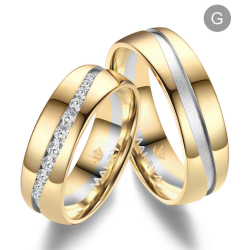 Eksklusive Vielsesringe Marry Me GO523