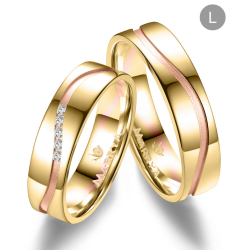 Eksklusive Vielsesringe Marry Me GO524