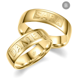 Eksklusive Vielsesringe Marry Me GO525