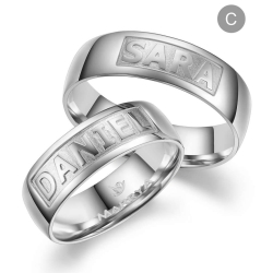 Eksklusive Vielsesringe Marry Me GO525