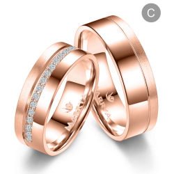 Eksklusive Vielsesringe Marry Me GO526