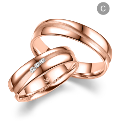 Eksklusive Vielsesringe Marry Me GO530