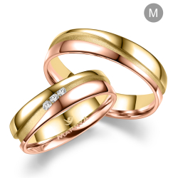 Eksklusive Vielsesringe Marry Me GO530