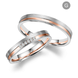 Eksklusive Vielsesringe Marry Me GO531