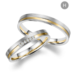 Eksklusive Vielsesringe Marry Me GO531