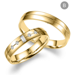 Eksklusive Vielsesringe Marry Me GO533