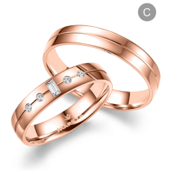 Eksklusive Vielsesringe Marry Me GO533