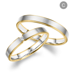 Eksklusive Vielsesringe Marry Me GO534