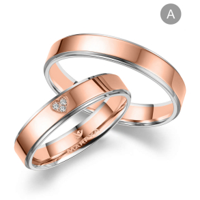 Eksklusive Vielsesringe Marry Me GO535