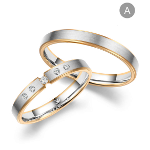 Eksklusive Vielsesringe Marry Me GO536