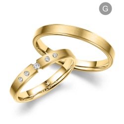 Eksklusive Vielsesringe Marry Me GO536