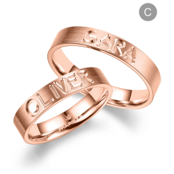 Eksklusive Vielsesringe Marry Me GO537