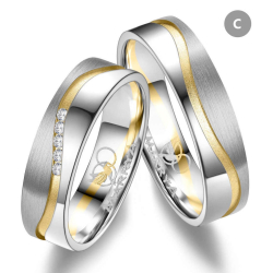 Eksklusive Vielsesringe Marry Me GO540