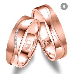 Eksklusive Vielsesringe Marry Me GO540