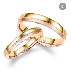 Eksklusive Vielsesringe Marry Me GO542