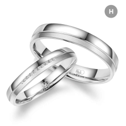 Eksklusive Vielsesringe Marry Me GO542