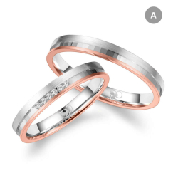 Eksklusive Vielsesringe Marry Me GO543