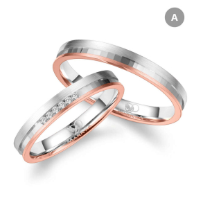 Eksklusive Vielsesringe Marry Me GO543