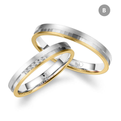 Eksklusive Vielsesringe Marry Me GO543