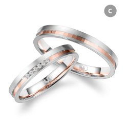 Eksklusive Vielsesringe Marry Me GO543