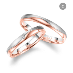 Eksklusive Vielsesringe Marry Me GO544