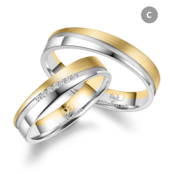 Eksklusive Vielsesringe Marry Me GO546