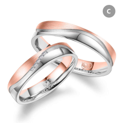 Eksklusive Vielsesringe Marry Me GO547