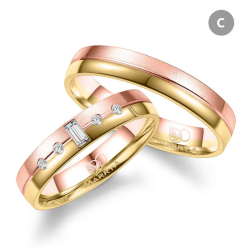 Eksklusive Vielsesringe Marry Me GO548