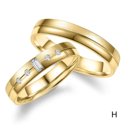 Eksklusive Vielsesringe Marry Me GO548